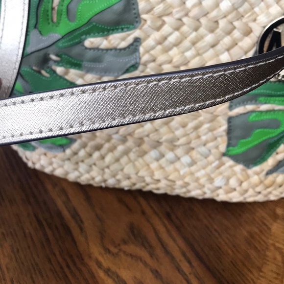 Michael Kors Straw Tote - Picture 7 of 8